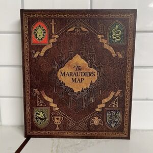 NEW Harry Potter Marauder's Map ScrapBook Photo Album Journaltale Hardcover